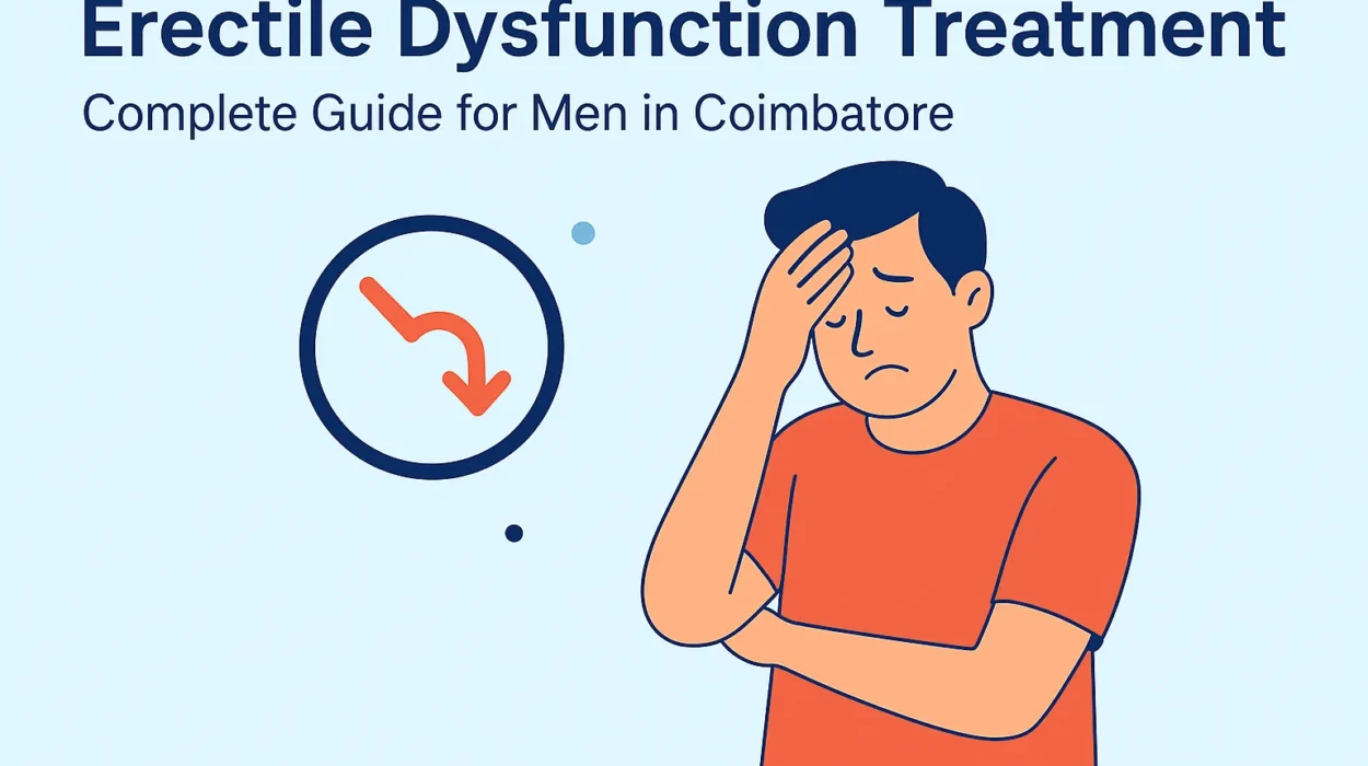 Erectile Dysfunction Treatment Complete Guide for Men in Coimbatore