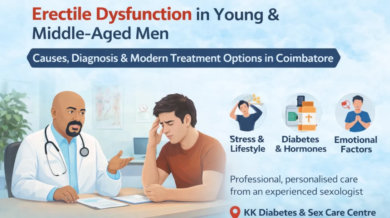 Erectile Dysfunction in Young & Middle-Aged Men