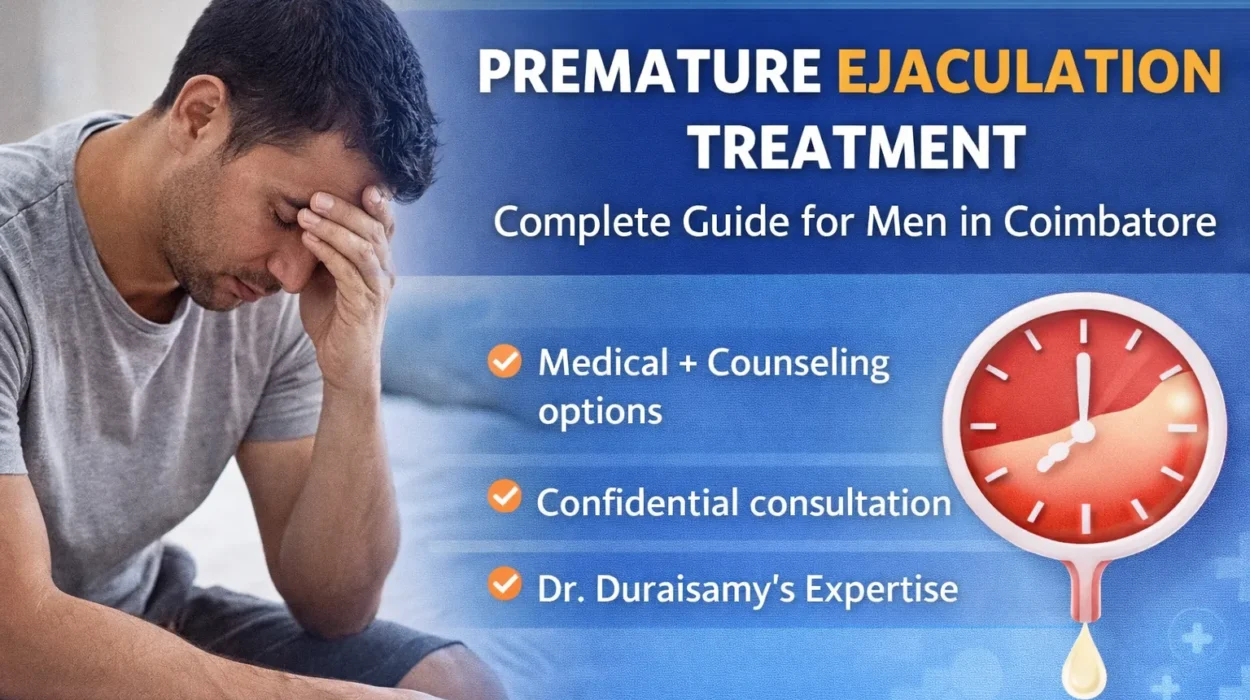 Premature Ejaculation Treatment Complete Guide for Men in Coimbatore