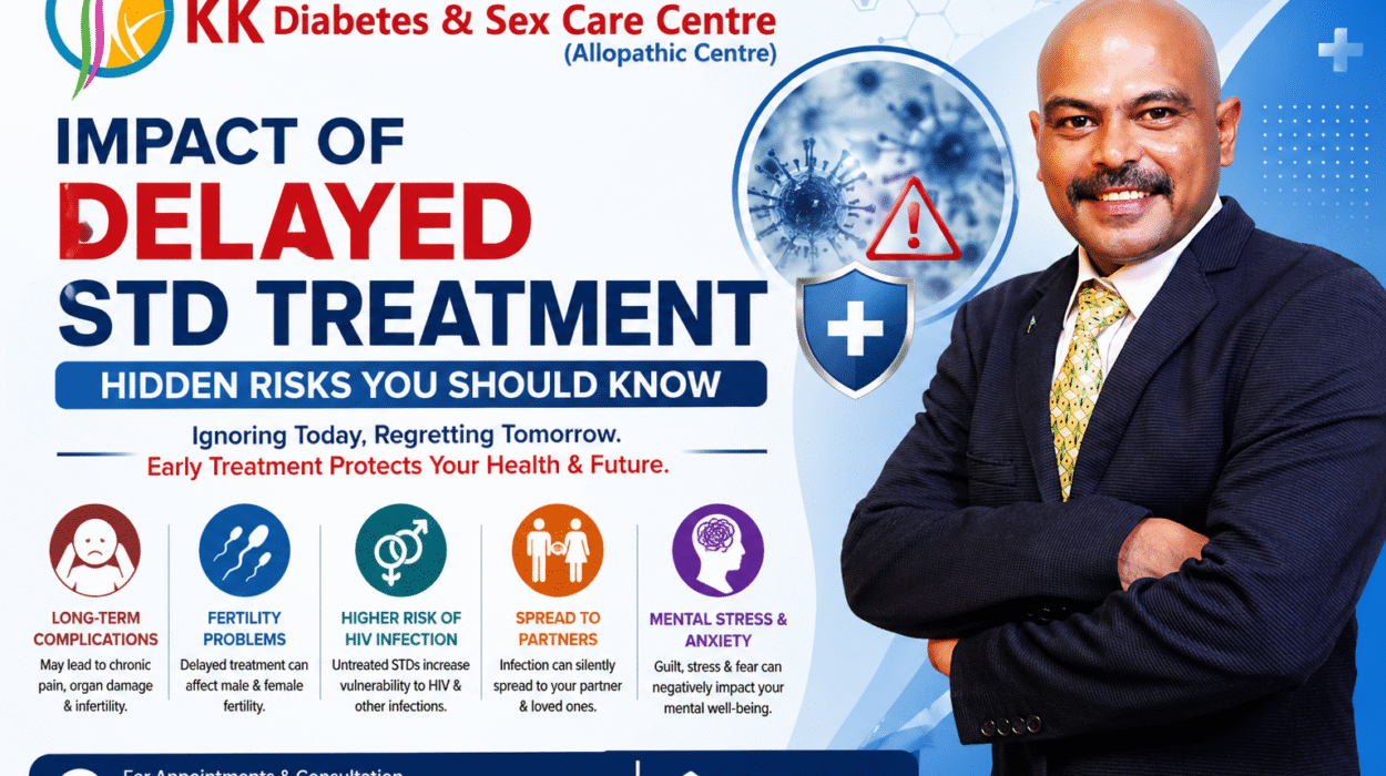Impact of delayed STD treatment – hidden risks explained by Dr Duraisamy at KK Diabetes & Sex Care Centre