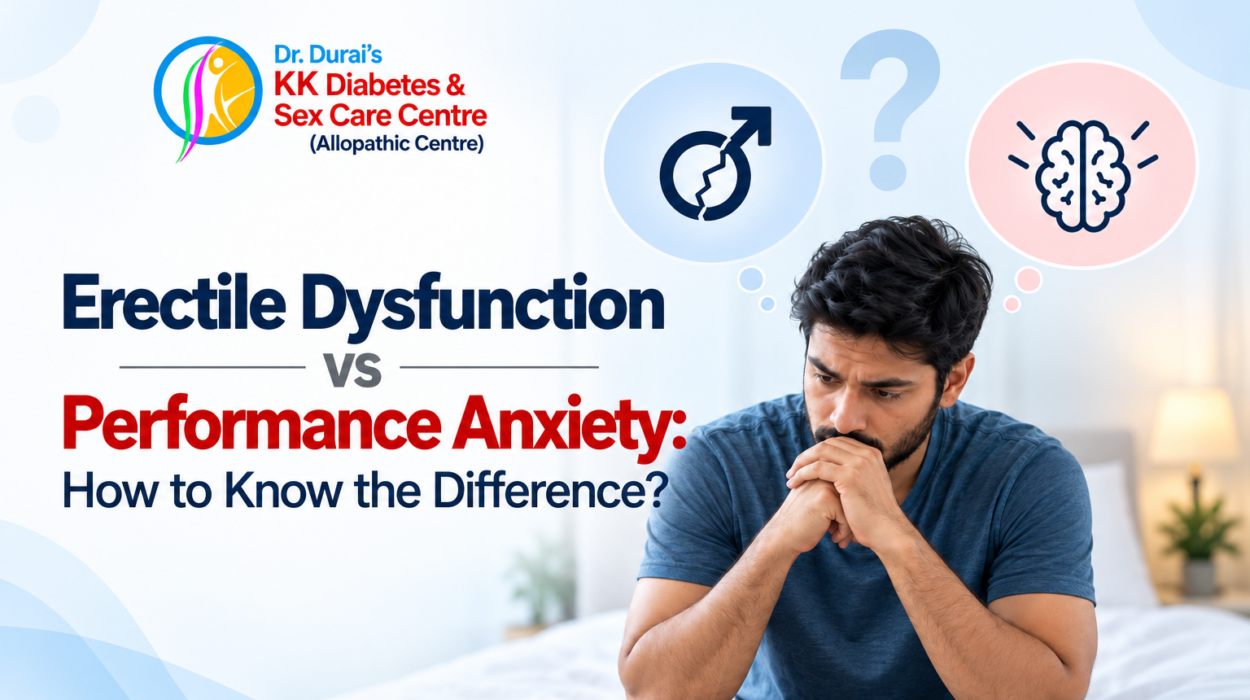 erectile dysfunction vs perfromance anxiety